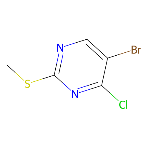 5-bromo-4-chloro-2-(methylthio)pyrimidine (c09-0750-467)