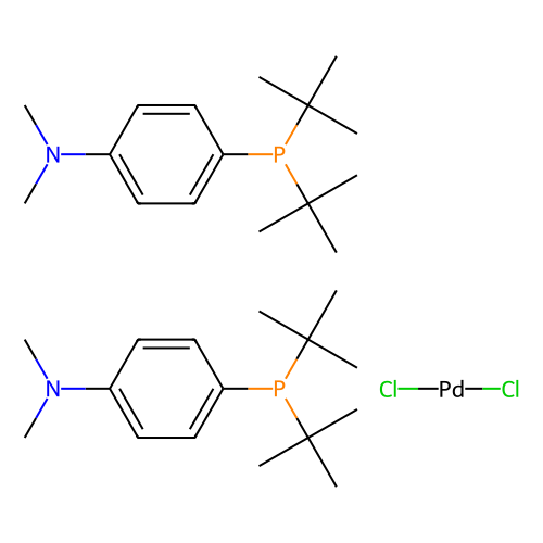 bis(di-tert-butyl(4-dimethylaminophenyl)phosphine)dichloropalladium(ii) (c09-0751-680)