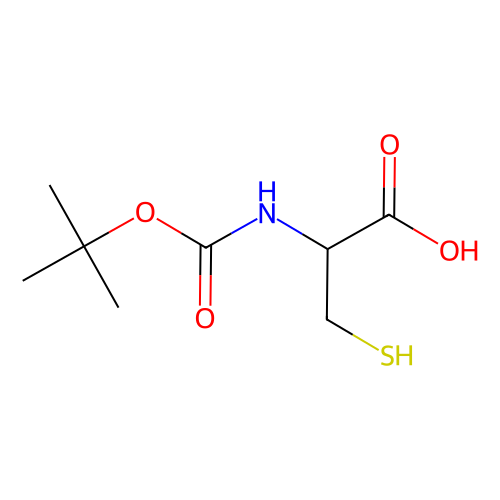 boc-cys-oh (c09-0752-403)