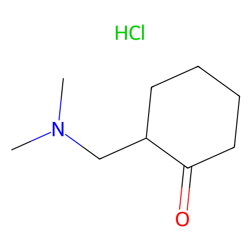 2-(dimethylaminomethyl)-1-cyclohexanone hydrochloride (c09-0753-152)