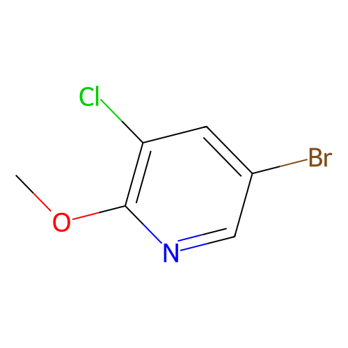 5-bromo-3-chloro-2-methoxypyridine (c09-0753-676)