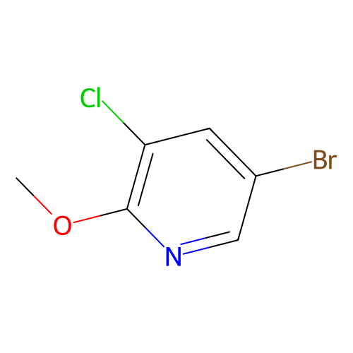 5-bromo-3-chloro-2-methoxypyridine (c09-0753-677)