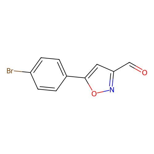 5-(4-bromophenyl)isoxazole-3-carbaldehyde