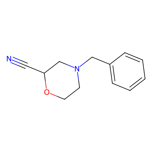 4-benzylmorpholine-2-carbonitrile (c09-0754-005)