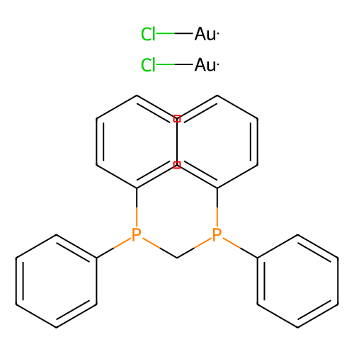 bis(chlorogold) bis(diphenylphosphino)methane (c09-0754-221)