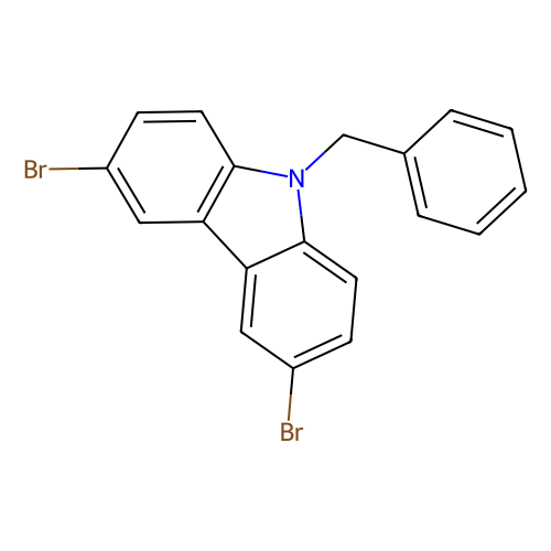 9-benzyl-3,6-dibromocarbazole (c09-0755-448)