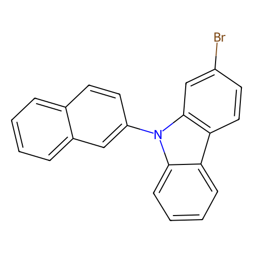 2-bromo-9-(2-naphthyl)-9h-carbazole (c09-0755-527)