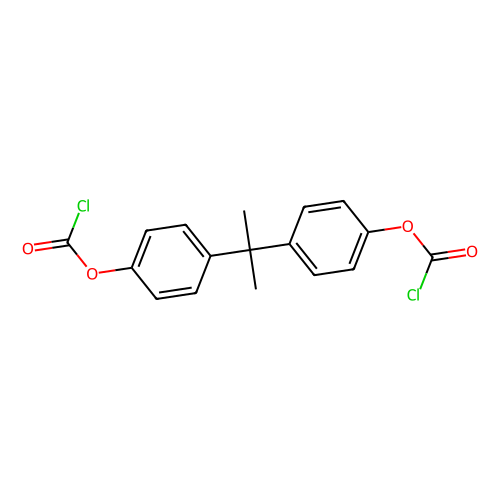 2,2-bis(4-chloroformyloxyphenyl)propane (c09-0755-575)
