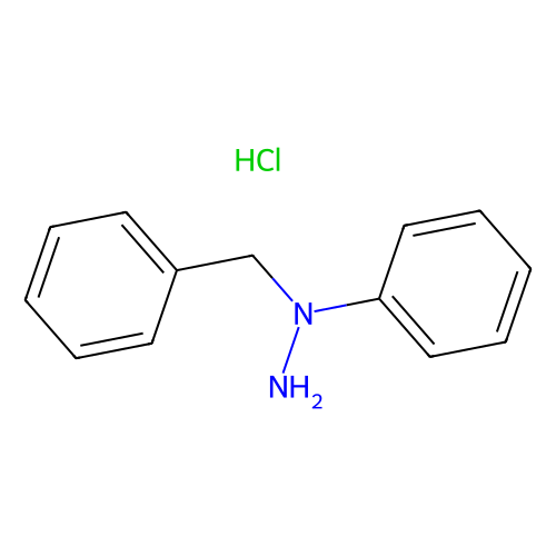 1-benzyl-1-phenylhydrazine hydrochloride (c09-0755-982)