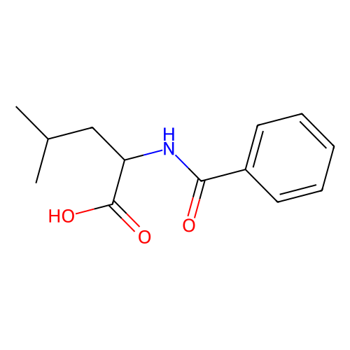 benzoyl-dl-leucine (c09-0756-563)