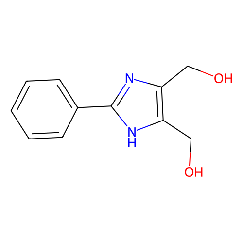 4,5-bis(hydroxymethyl)-2-phenylimidazole (c09-0756-641)