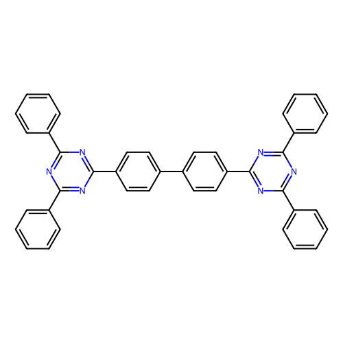 4,4'-bis(4,6-diphenyl-1,3,5-triazin-2-yl)biphenyl (c09-0758-197)