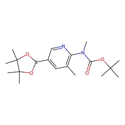 6-(boc-methylamino)-5-methylpyridine-3-boronic acid pinacol ester (c09-0759-660)