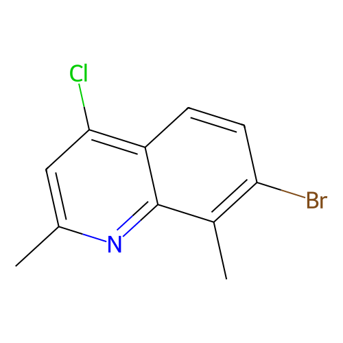 7-bromo-4-chloro-2,8-dimethylquinoline (c09-0759-972)