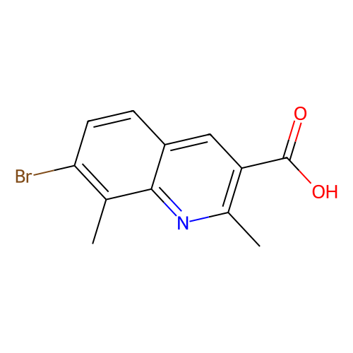 7-bromo-2,8-dimethylquinoline-3-carboxylic acid