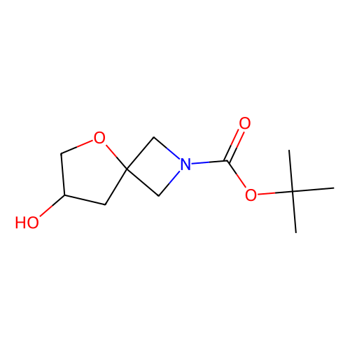 2-boc-6-hydroxy-8-oxa-2-azaspiro[3.4]octane (c09-0760-293)