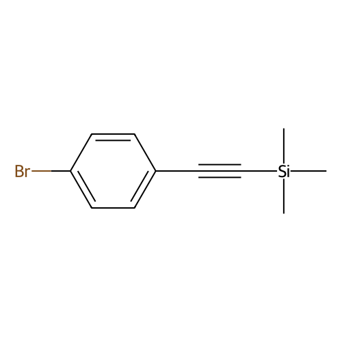 (4-bromophenylethynyl)trimethylsilane (c09-0760-448)