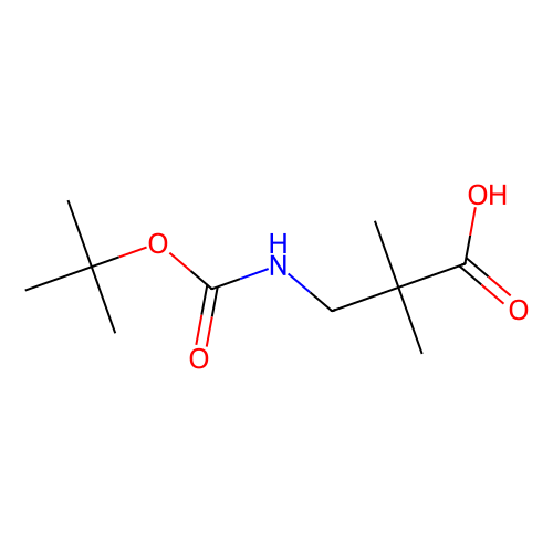 3-bocamino-2,2-dimethyl-propionic acid (c09-0760-573)