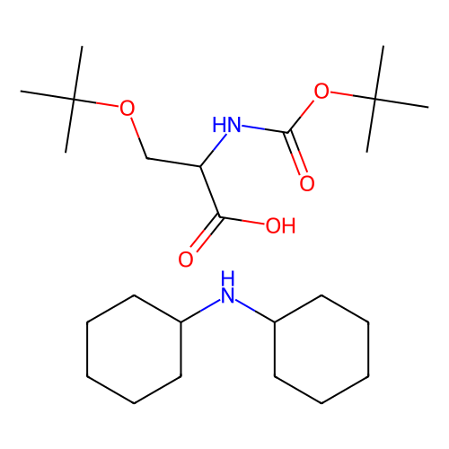 boc-ser(tbu)-oh (dicyclohexylammonium) salt (c09-0760-608)