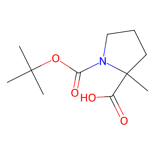 boc-α-me-dl-pro-oh (c09-0760-666)