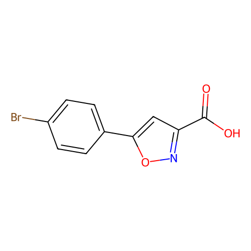 5-(4-bromophenyl)isoxazole-3-carboxylic acid (c09-0761-008)