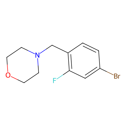 4-(4-bromo-2-fluorobenzyl)morpholine