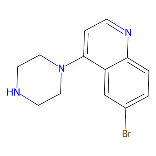 6-bromo-4-(piperazin-1-yl)quinoline