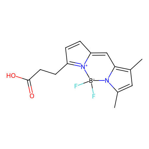 4,4-difluoro-5,7-dimethyl-4-bora-3a,4a-diaza-s-indacene-3-propionic acid (c09-0761-591)