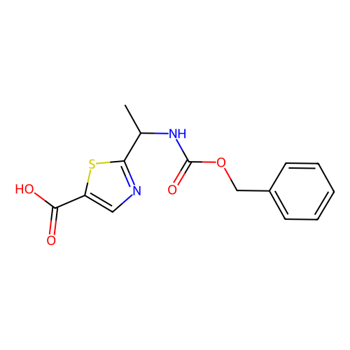 2-(1-{[(benzyloxy)carbonyl]amino}ethyl)-1,3-thiazole-5-carboxylic acid