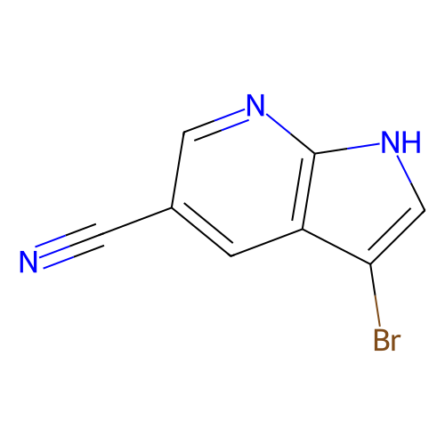 3-bromo-1h-pyrrolo[2,3-b]pyridine-5-carbonitrile (c09-0761-857)