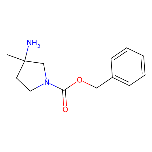 benzyl 3-amino-3-methylpyrrolidine-1-carboxylate