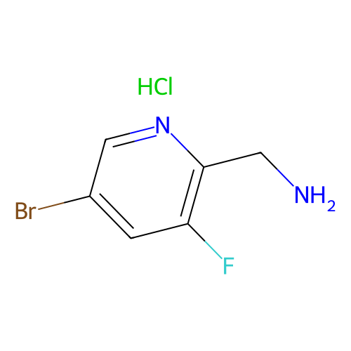 (5-bromo-3-fluoropyridin-2-yl)methanamine hydrochloride