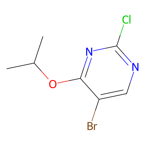 5-bromo-2-chloro-4-(propan-2-yloxy)pyrimidine (c09-0762-137)