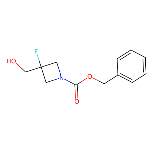 benzyl 3-fluoro-3-(hydroxymethyl)azetidine-1-carboxylate