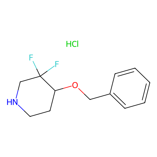 4-(benzyloxy)-3,3-difluoropiperidine hydrochloride