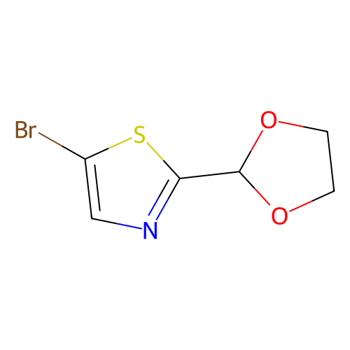 5-bromo-2-(1,3-dioxolan-2-yl)-1,3-thiazole