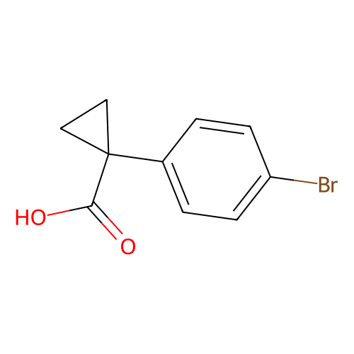 1-(4-bromophenyl)cyclopropane-1-carboxylic acid (c09-0762-747)