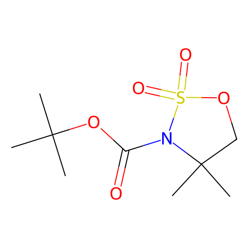 3-boc-4,4-dimethyl-2,2-dioxo-[1,2,3]oxathiazolidine (c09-0762-822)