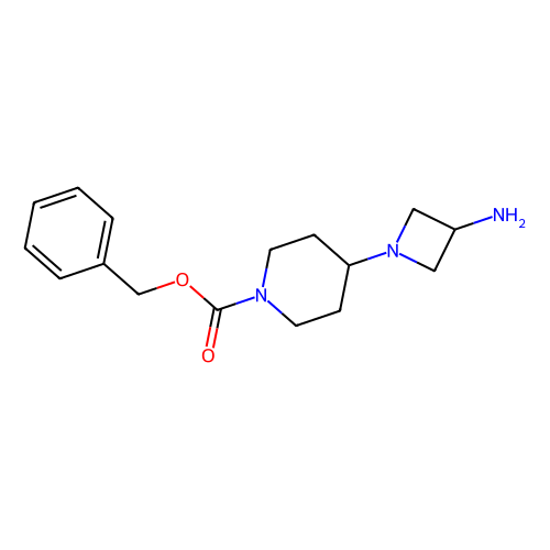 benzyl 4-(3-aminoazetidin-1-yl)piperidine-1-carboxylate