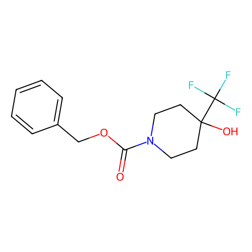 benzyl 4-hydroxy-4-(trifluoromethyl)piperidine-1-carboxylate