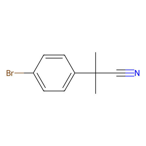 2-(4-bromophenyl)-2-methylpropanenitrile (c09-0763-763)