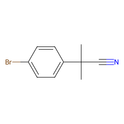 2-(4-bromophenyl)-2-methylpropanenitrile (c09-0763-764)