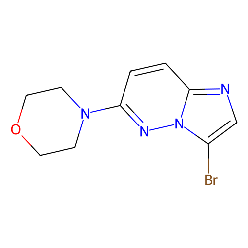 4-(3-bromoimidazo[1,2-b]pyridazin-6-yl)morpholine (c09-0763-769)