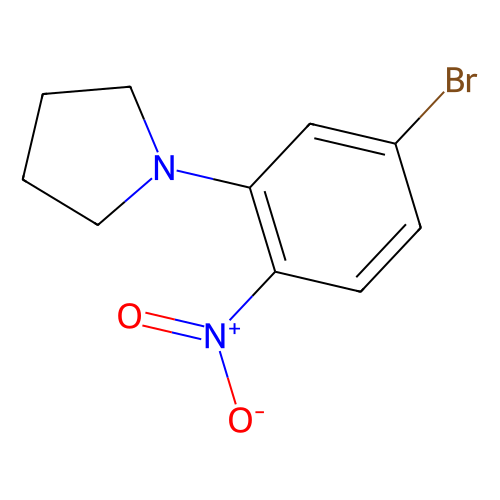 1-(5-bromo-2-nitrophenyl)pyrrolidine