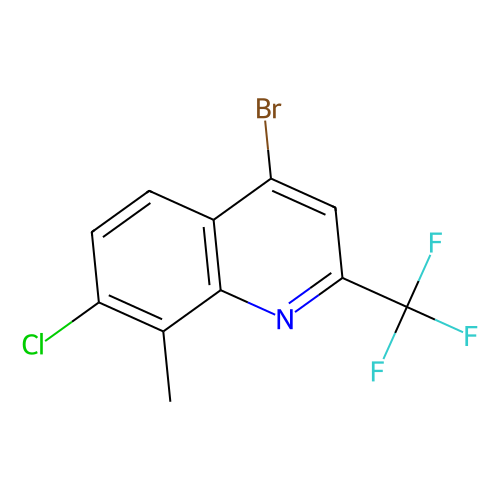 4-bromo-7-chloro-8-methyl-2-(trifluoromethyl)quinoline