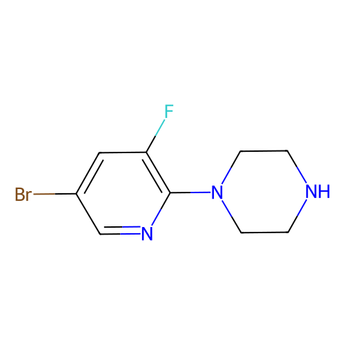 1-(5-bromo-3-fluoropyridin-2-yl)piperazine