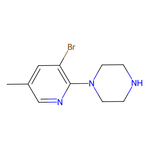 1-(3-bromo-5-methylpyridin-2-yl)piperazine