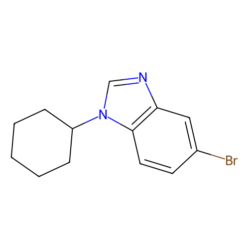 5-bromo-1-cyclohexyl-1h-benzo[d]imidazole (c09-0764-670)