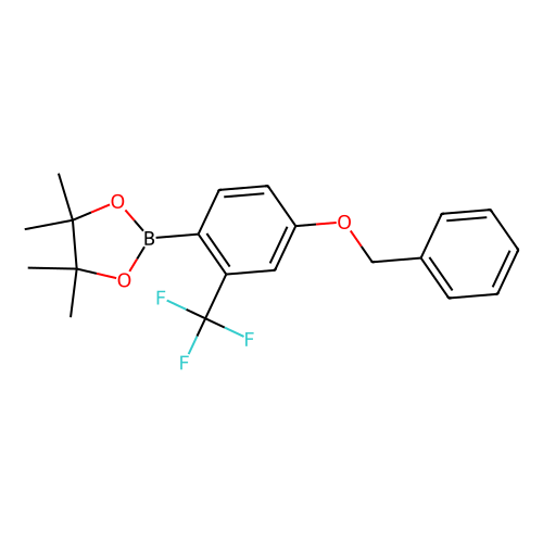 4-benzyloxy-2-trifluoromethylphenylboronic acid pinacol ester (c09-0764-883)