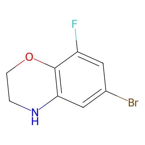 6-bromo-8-fluoro-3,4-dihydro-2h-1,4-benzoxazine
